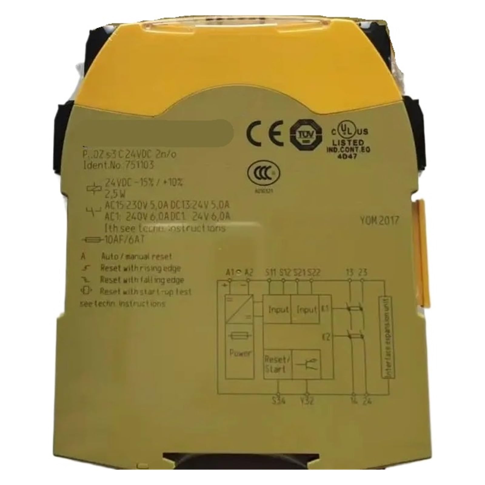 NACODLUL Relay PNOZs3 751103