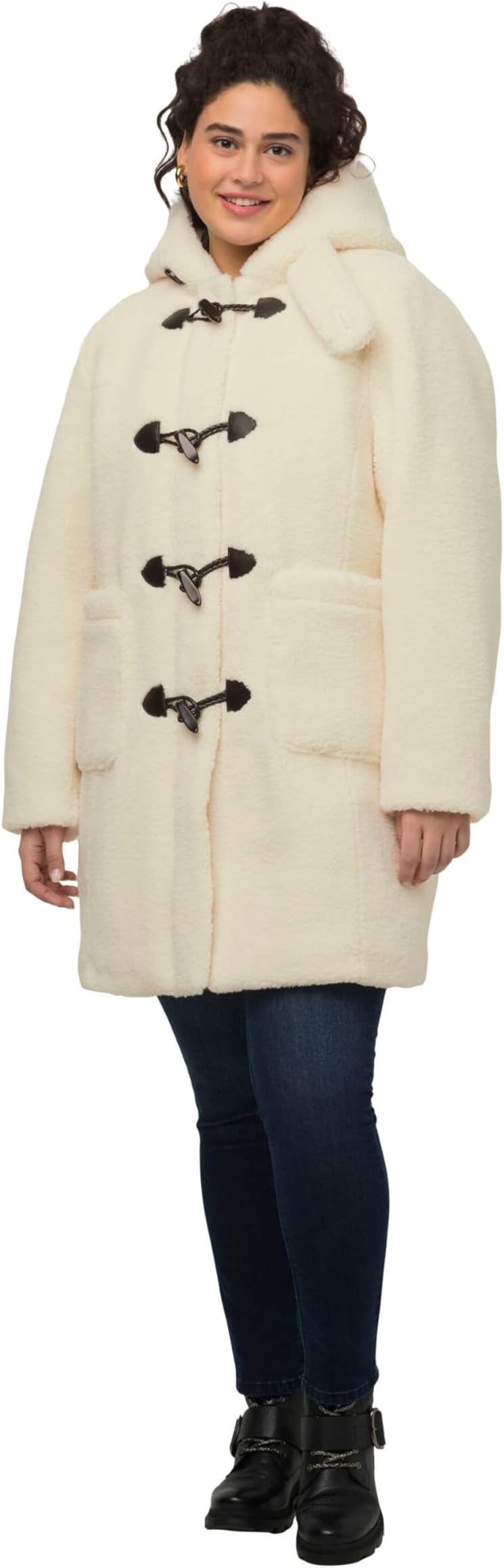 Women's Teddy Duffle Coat with Spade Collar Coats
