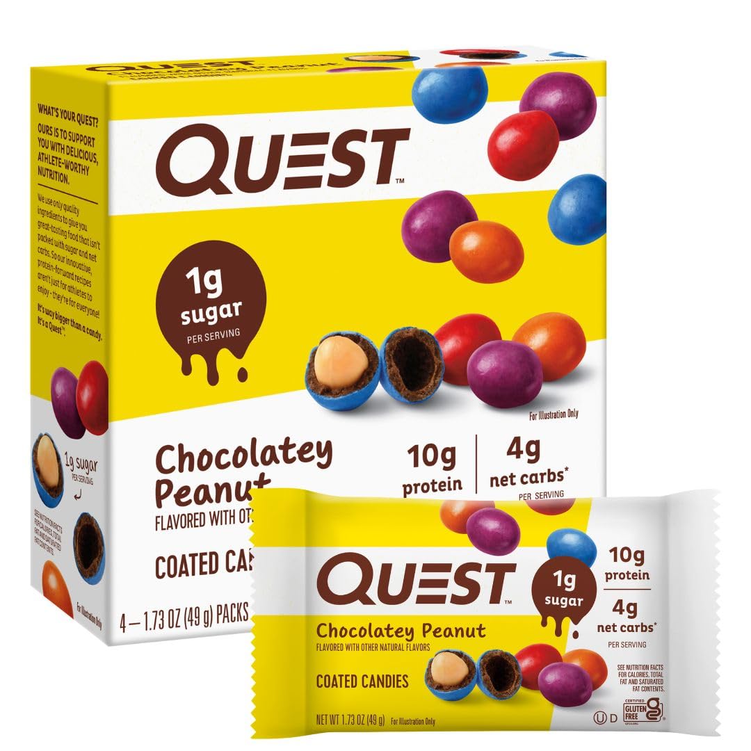 Quest Chocolatey Peanut Coated Candies