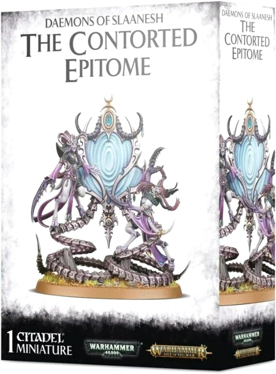 Games Workshop - Warhammer Age of Sigmar - Warhammer 40,000 - Daemons of Slaanesh: The Contorted Epitome