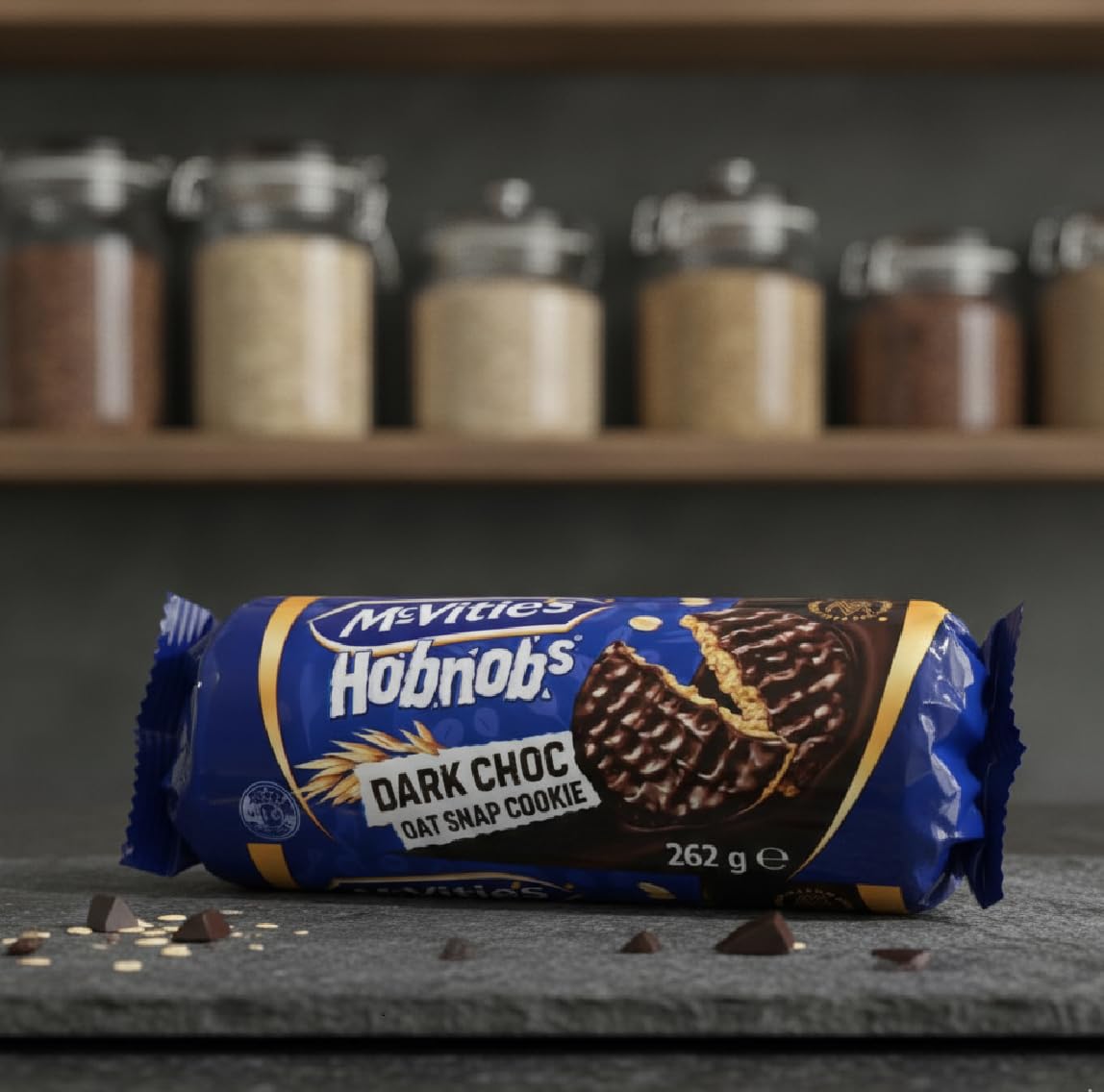 Mcvitie's Dark Chocolate Hobnobs 262g - Pack of 6