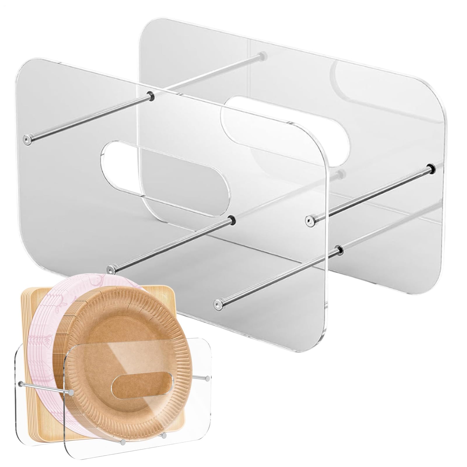 Support de 17,8 à 30,5 cm pour vaisselle couverts et garde-manger
