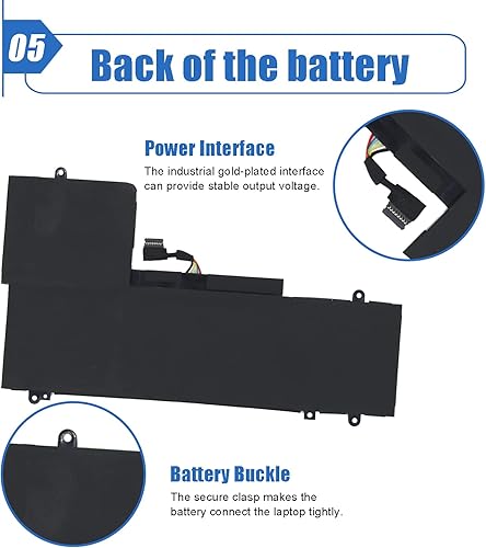 Miniatura 5 de Dentsing L15L4PC2 L15M4PC2 - Batería para portátil compatible con Lenovo Yoga 710-14IKB 710-14ISK 710-15IKB 710-15ISK 710-14ISK-IFI 710-14ISK-ISE