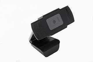 Edis EC83B HD Pro Webcam, Full HD 1080/30fps Video Calling, Clear Stereo Audio, HD Light Correction Works with Skype, Zoom, Facetime, Hangouts, Teams, PC/MAC/Laptop – Black