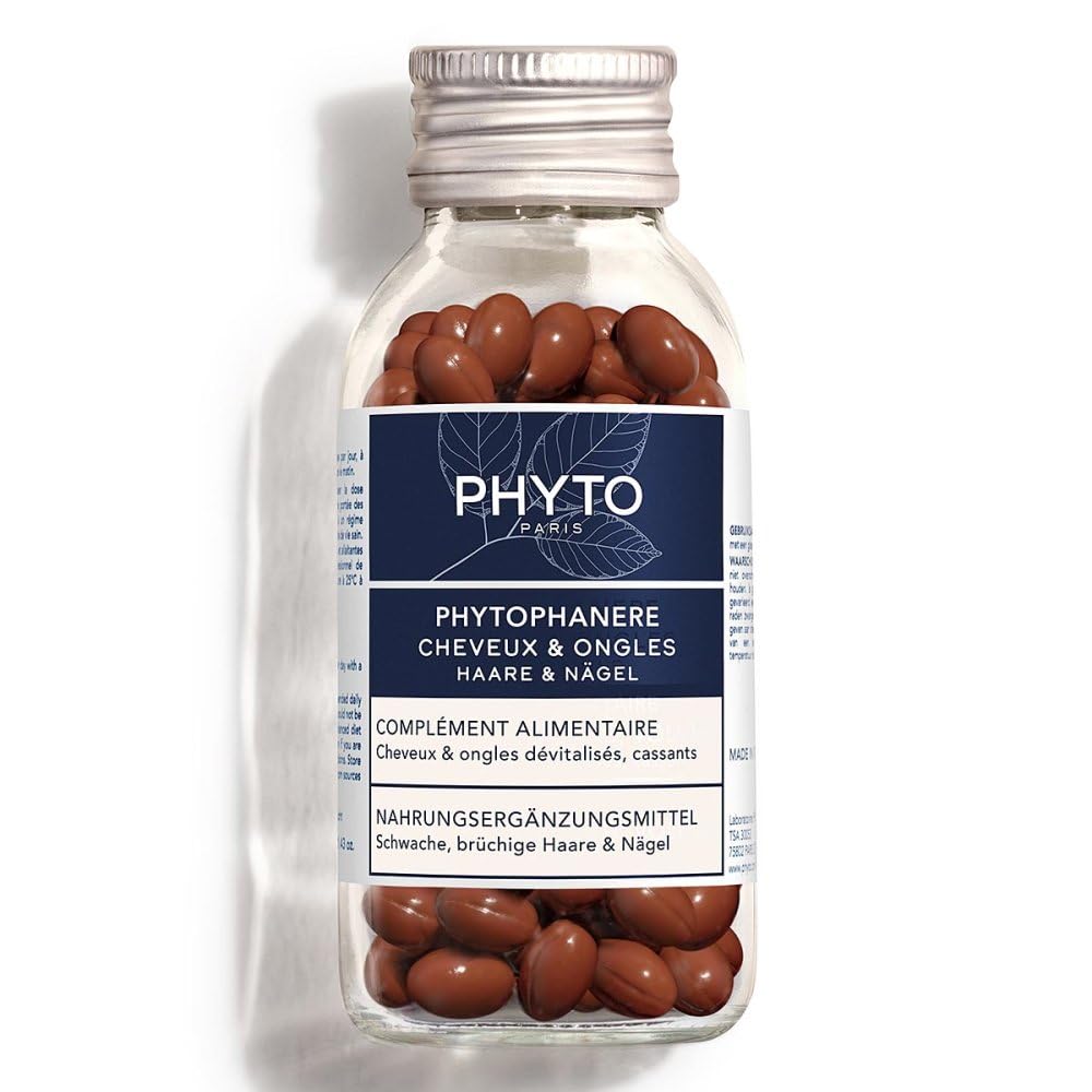 Phyto Phytophanere Integratore Alimentare Capelli E Unghie - 4 Mesi Di Trattamento - 120 + 120 Capsule - 4