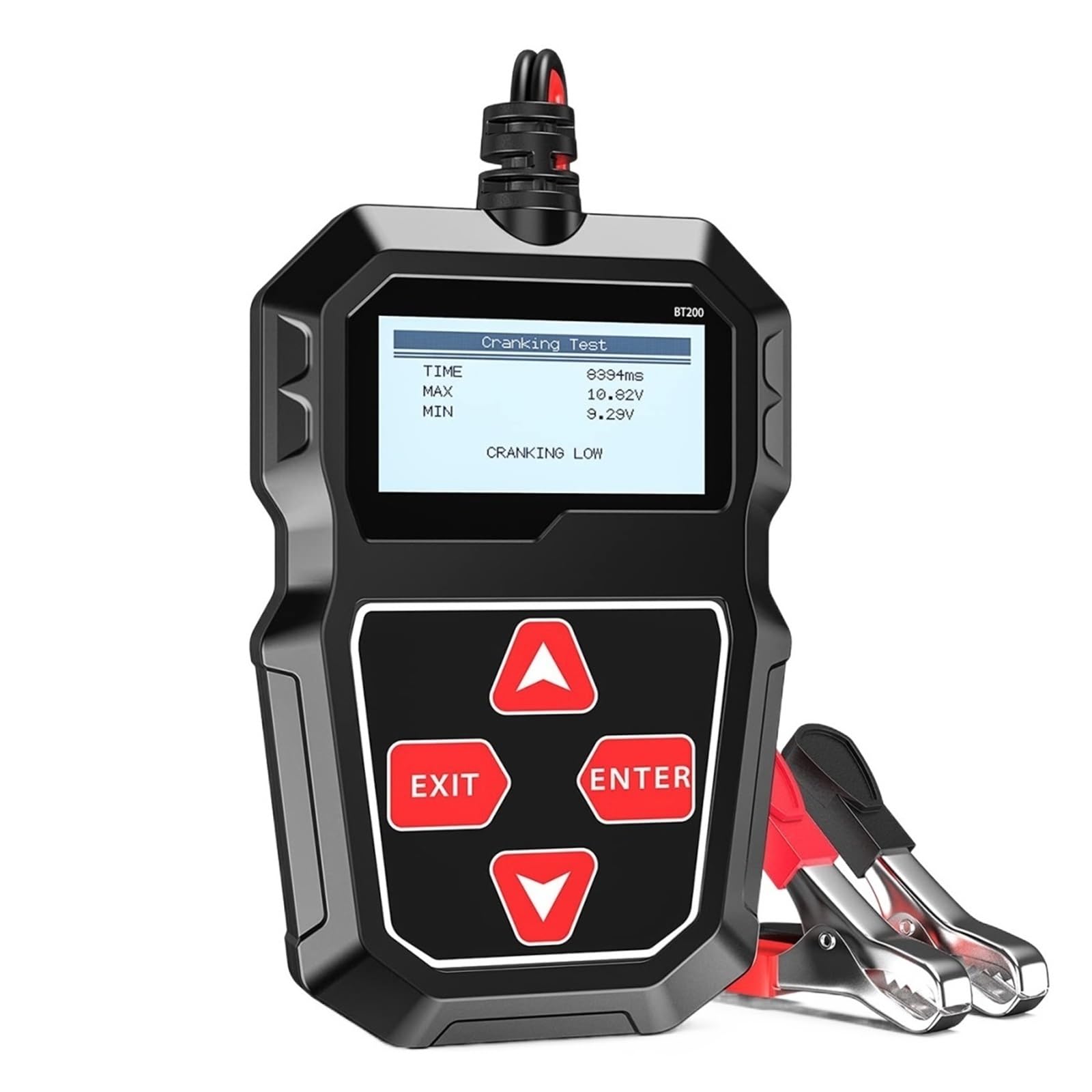 Probador De Batería Coche 12V 100-2000 CCA Carga Automática Analizador Sistema Arranque For Barco Detección Rápida Precisa