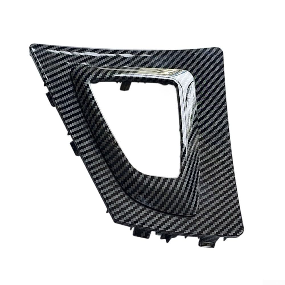Garniture de sélecteur de vitesse en fibre de carbone pour BMW Série 3 F30 F31 F34 F35 2013-2019, Série 4 F32 F33 F36 2013-2020 LHD, remplacement direct haute résistance