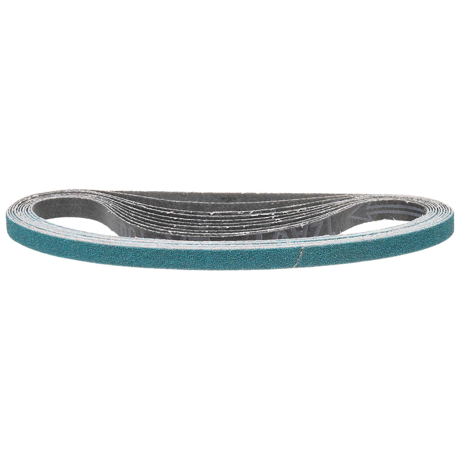 CoCud 13mm x 457mm Sanding Belt, 20 Pcs 120 Grit Zirconia Knife Sharpener Belts Work Sharpening for Belt Sander Knife Carving Tool Metal Working