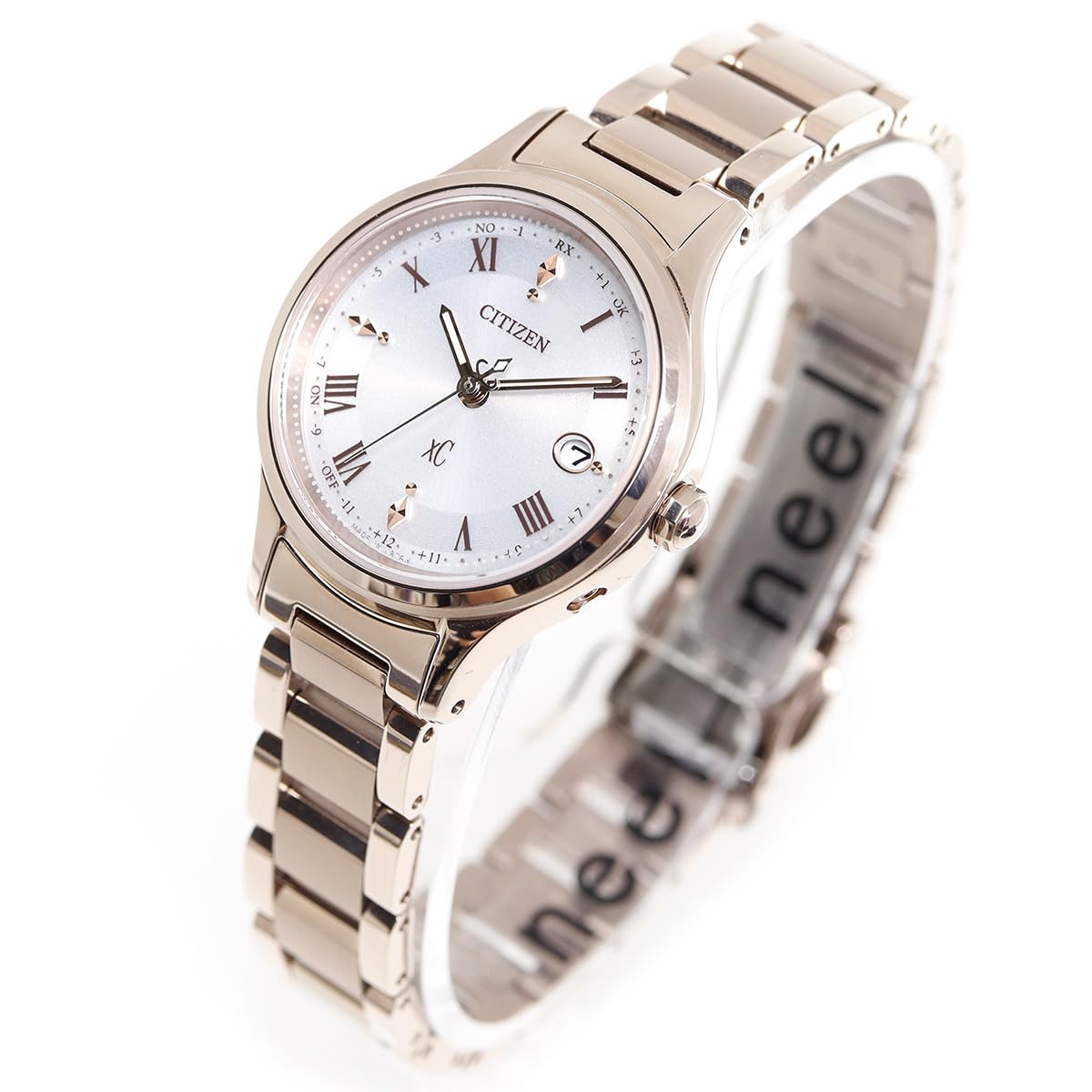 稼働✨CITIZEN　腕時計　28P ダイヤ　コンビ　エコドライブ　ラメ　デイト 稼働✨CITIZEN 腕時計 28P ダイヤ コンビ エコドライブ ラメ デイト