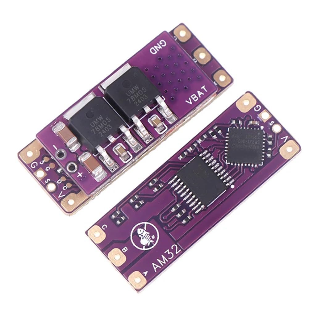 Cwmiibili 2-4S 32-Bit ESC AM32 Enhanced Version 40A High Power Speed Regulator Support PWM Signal for Crawler Model Airplane A