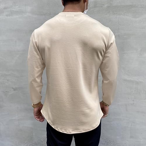 Miniatura 2 de Lingt Chic - Camiseta de musculación para hombre, de manga corta, ajustada, para entrenamiento y moda casual