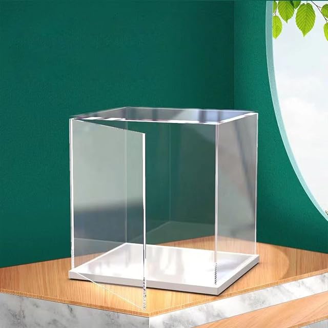 Foto 5 de 6 de Cajón de exhibición con bisagras hecho de acrílico transparente para ensamblar la caja de mostrador…
