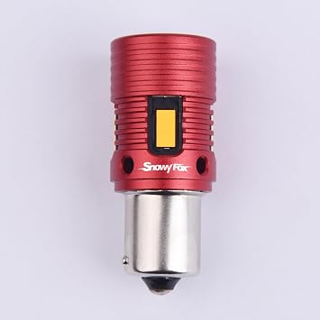 SnowyFox Vehicle Turn-Signal Light Bulbs LED Bulb Turn Signal Bulbs Super Bright for Vehicle Blinker Lights