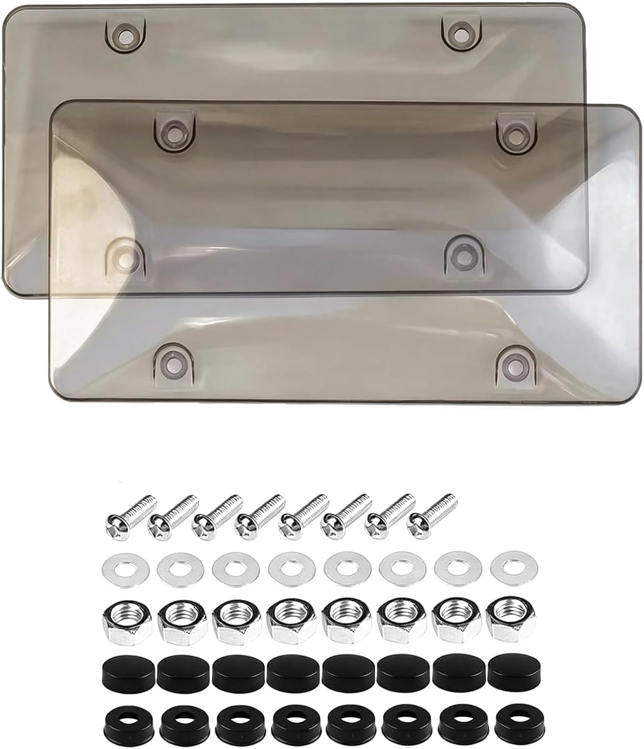 License Plate Camera Blocker, License Plate Protector Covers，Grey-A
