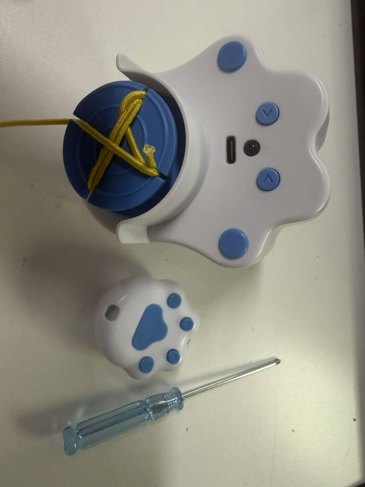 Juguetes interactivos para gatos manos libres con pluma de ave