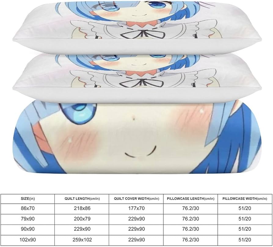 Amazon｜レム Re ゼロから始める異世界生活 布団カバー3点セット