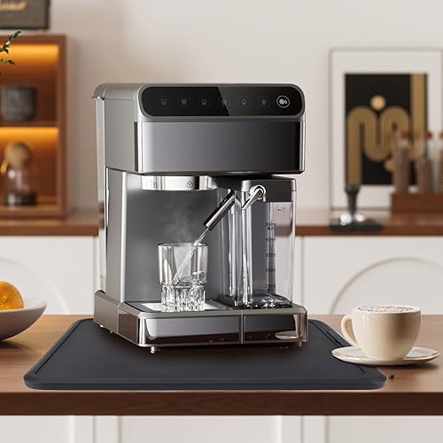 Miniatura 4 de Tissting Bandeja deslizante para electrodomésticos de cocina, bandeja enrollable extra ancha, accesorios para almacenamiento de encimera, deslizador