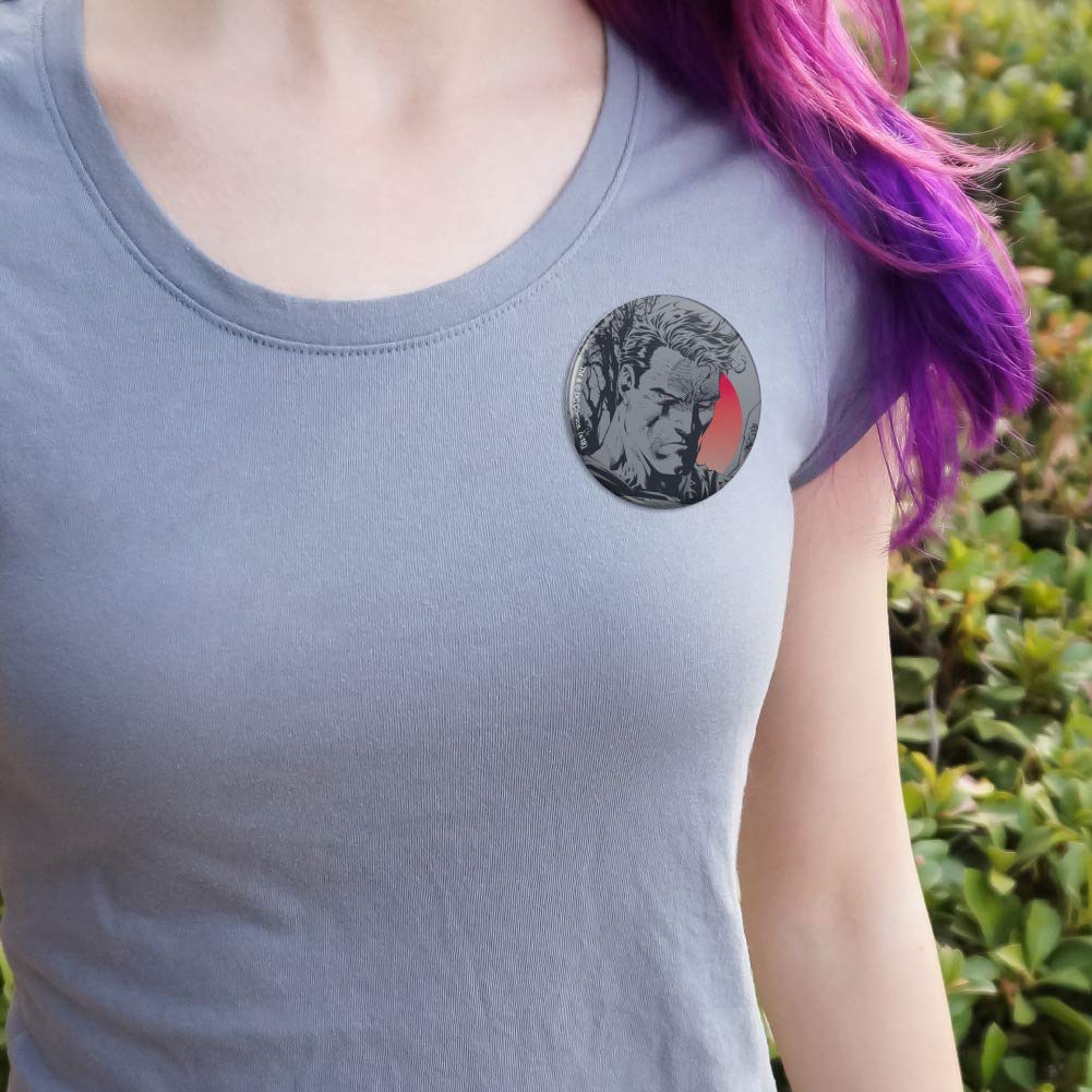 Superman Dark Persona Pinback Button Pin