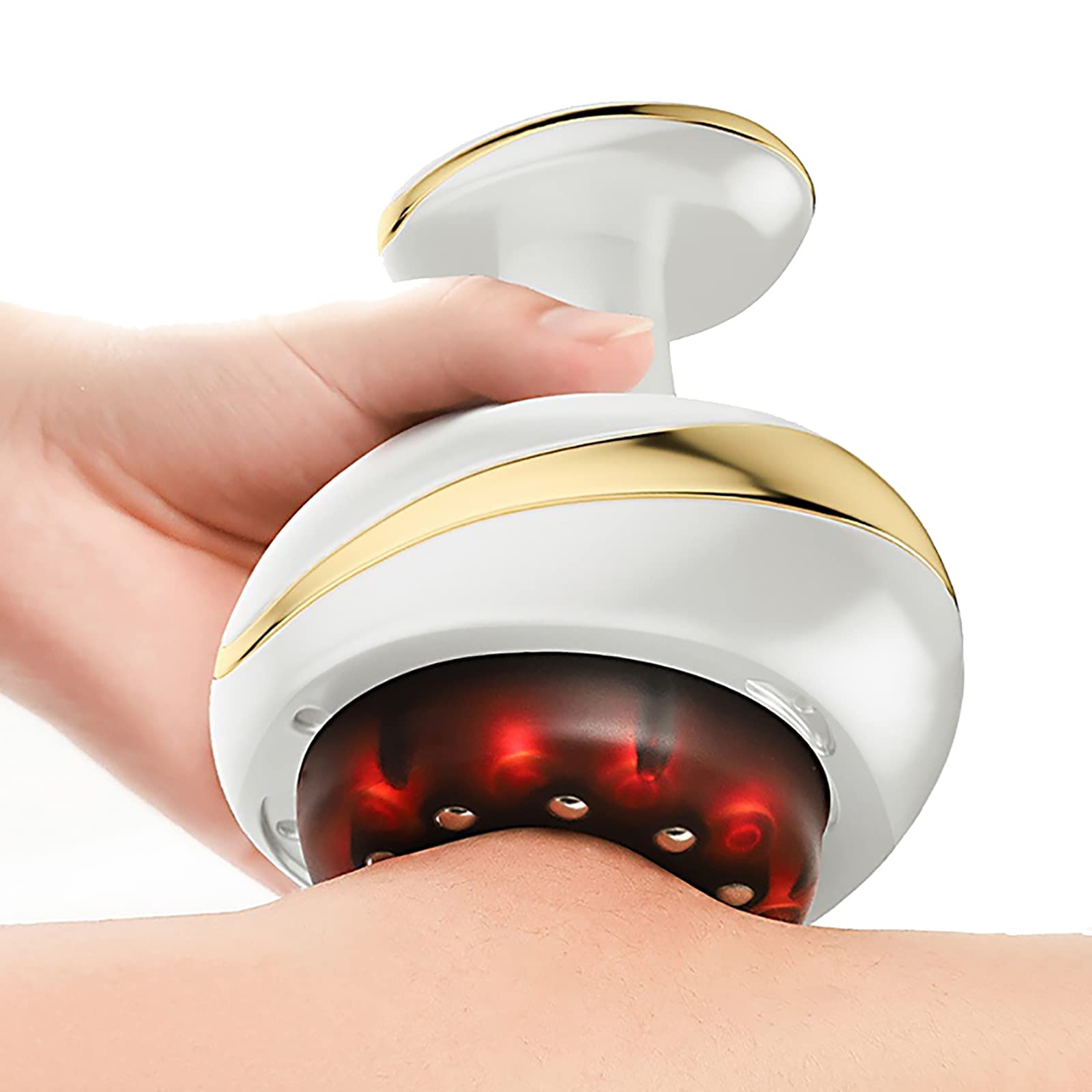 Masajeador Eléctrico Con Ventosas, Masajeador Eléctrico GuaSha De Terapia USB Recargable Con Ventosas