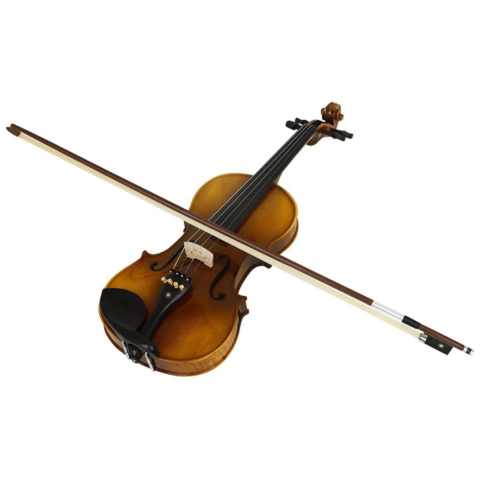 Violine 4/4 Violine Natürliche Akustische Violine Geige Im Retro-Stil Mit Koffer Bogen Schulterstütze Zubehör