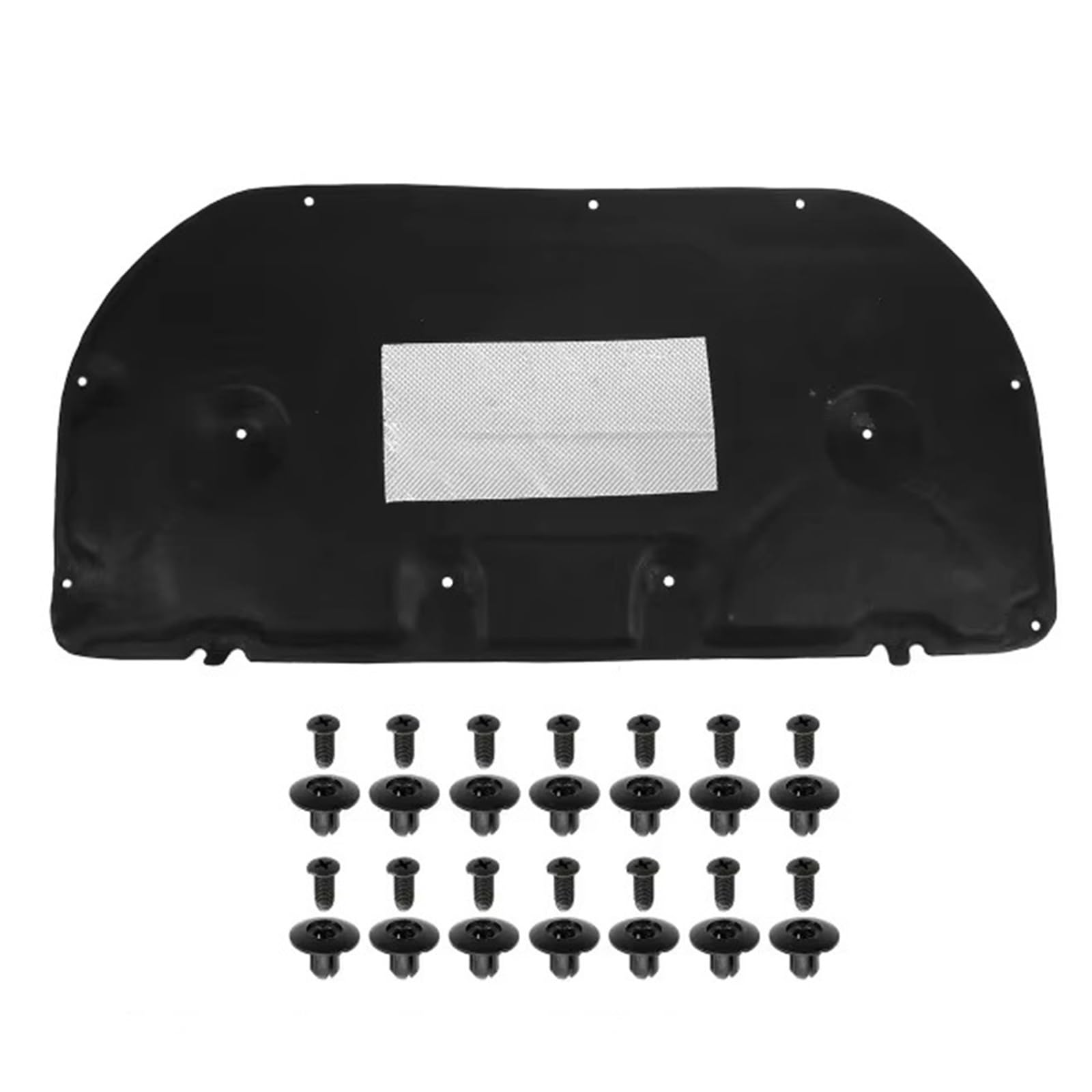 Lomgyhfd One Color Bonnet Insulation Mat Compatible With Toyota For Prado 2010-2017 2018-2020 Engine Heat Sound Insulation Cotton Pad Hood Soundproof Noise Insulation Cover Mat