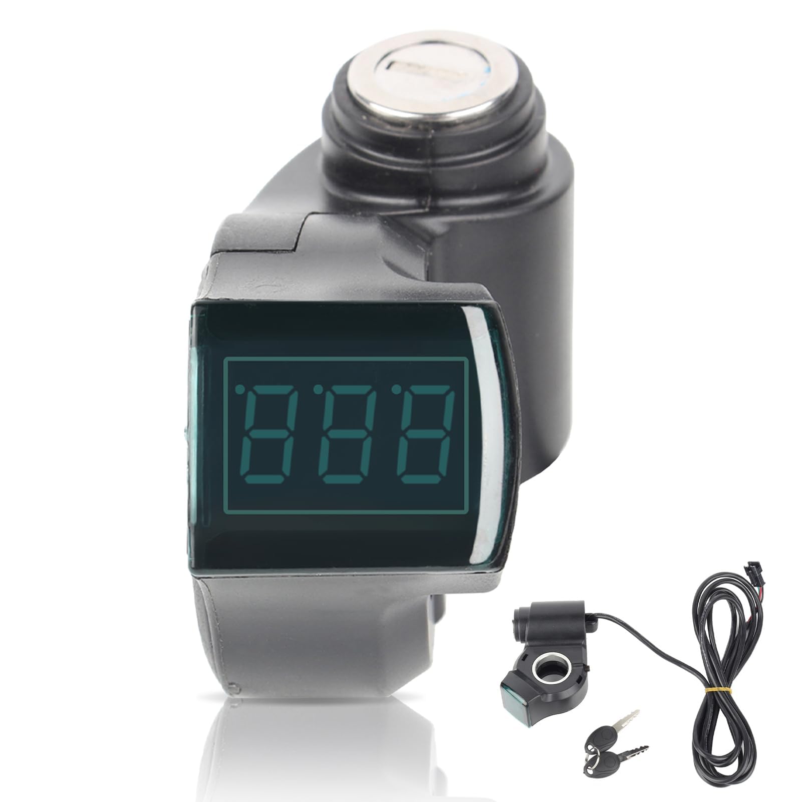 Elektrisches Fahrrad Voltmeter - Digitale Spannungsanzeige Für E-Bikes, Roller & Dreiräder