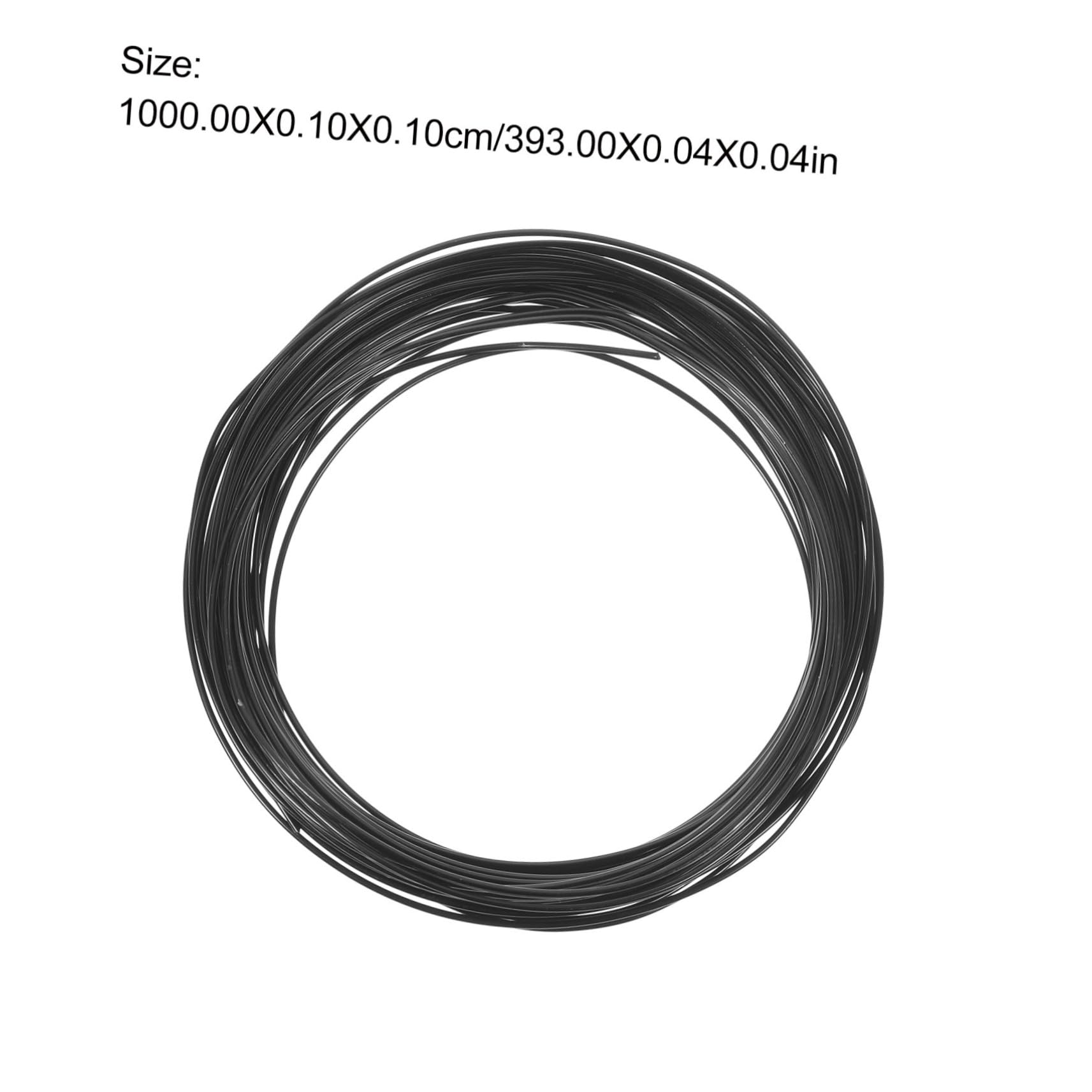 BELLIFFY Climbing Frame Wire 10 Rolls of 1mm Aluminum Wires Bonsai Training Wire for DIY Projects