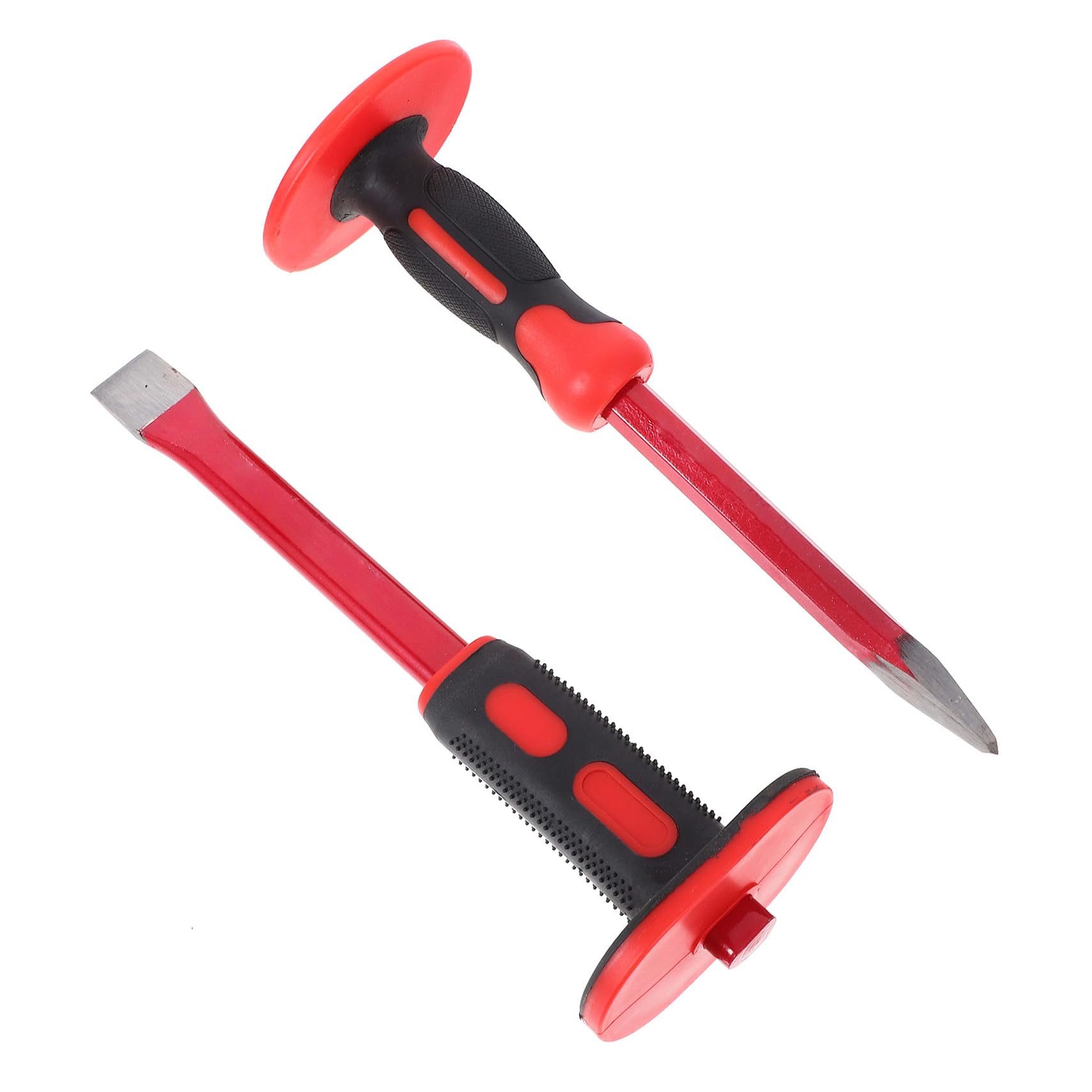 Set de Burins de Maçonnerie 300mm, Acier Chrome-vanadium, 2 Pièces