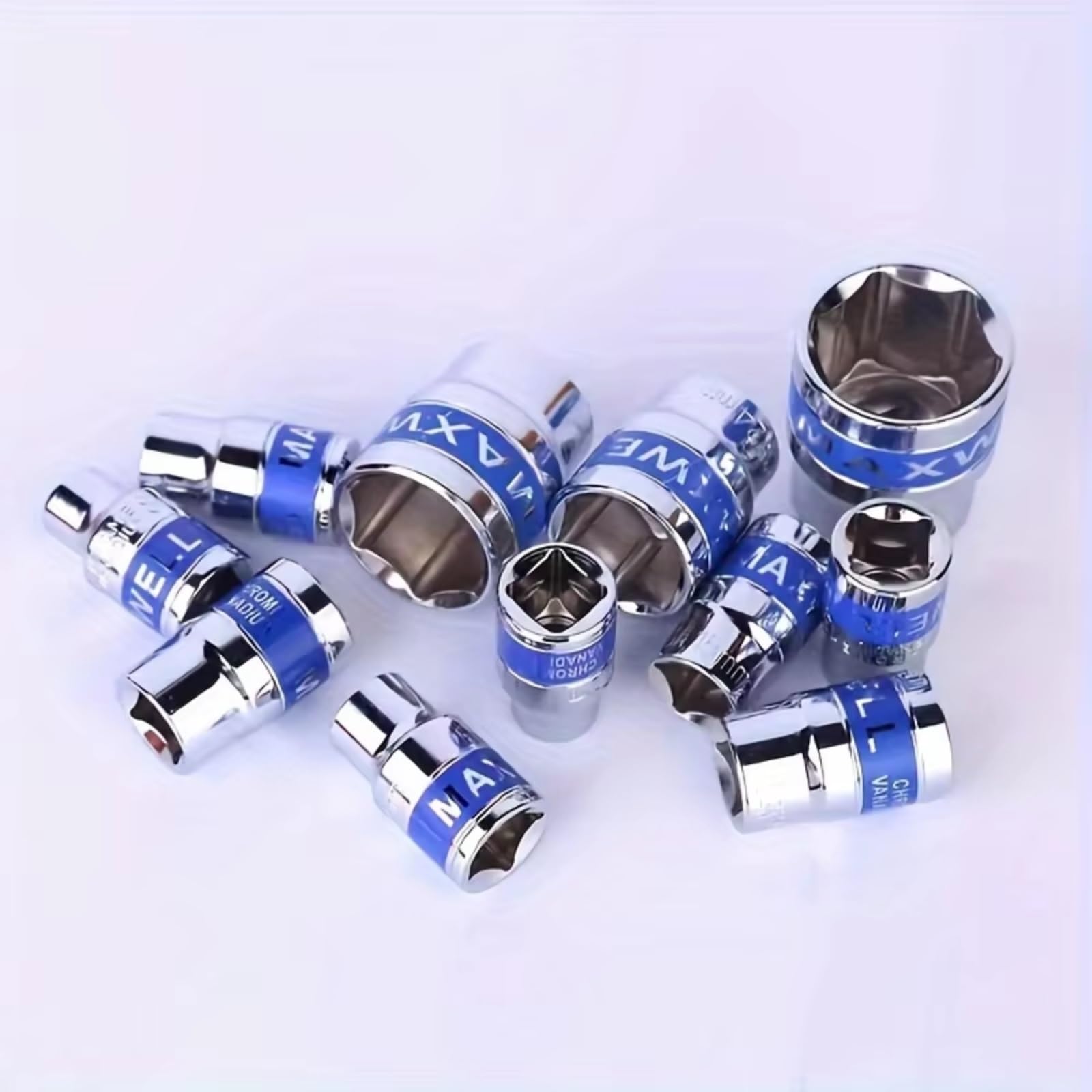 Set utensili professionali 32pcs Set Strumenti Meccanici 1/2 'Drive Prese Standard Profonde Set Chiavi A Cricchetto Kit Strumenti Meccanici Di Riparazione Automatica Per Uso Auto