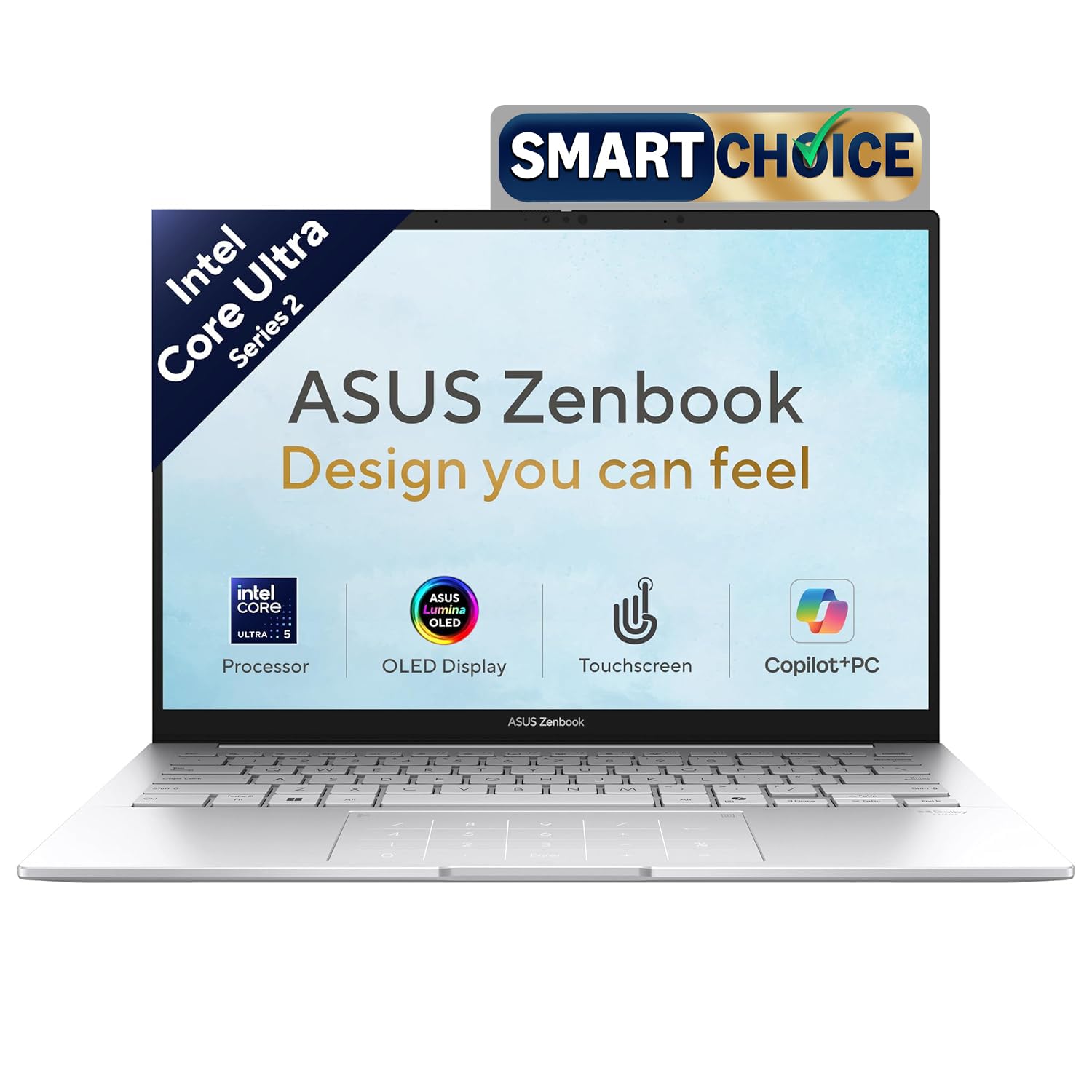 ASUS Zenbook 14 (2026),Intel Core Ultra 5 225H,Intel Arc iGPU,16GB/1TB,FHD+ OLED,Touchscreen,14"(35.5 cm),Windows 11,M365 Basic(1Y)* Office24,Foggy Silver,1.28 Kg,UX3405CA-QL1111WS,Thin & Light Laptop-image-40