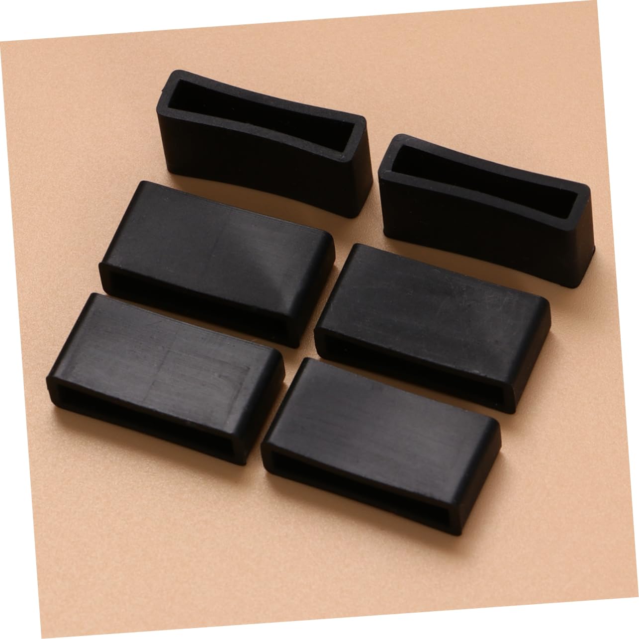 ULDIGI 20pcs Safe Bracelet Buckle Wristband Ring Anti-fall Silicone Buckles for