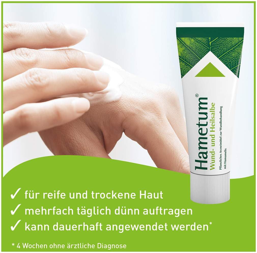 Hametun Wund- und Heilsalbe 200 g + gratis Medizinische Hautpflege 20 g
