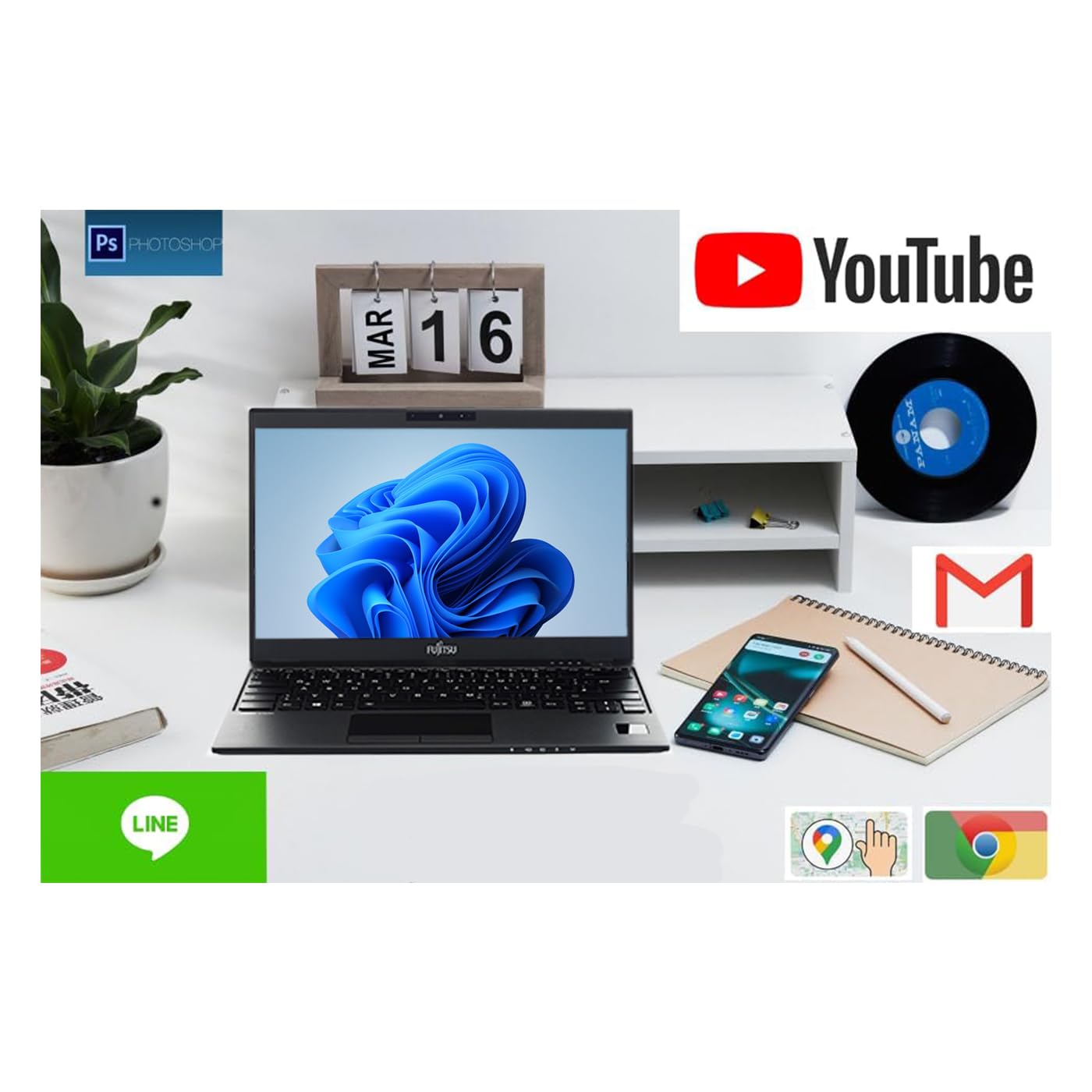 Amazon.co.jp: 【整備済み品】富士通ノートPC TOSHIBA LIFEBOOK U939