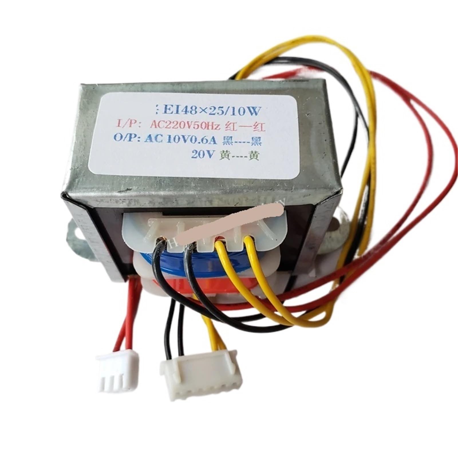 Transformateur EI 10W 220V alimentation 10V 0.6A double tension - 2