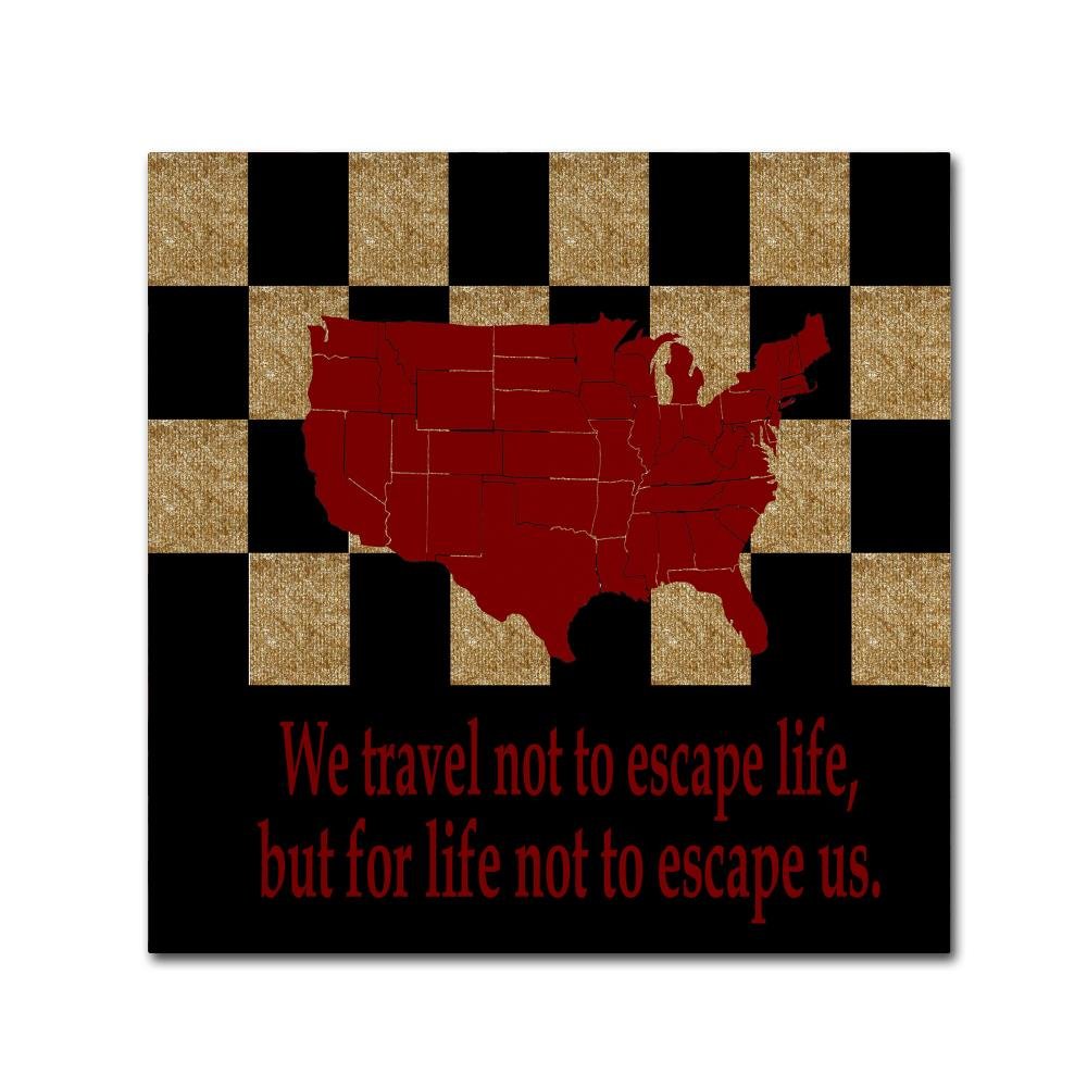 Escape by Tammy Kushnir, 24x24-Inch Canvas Wall Art