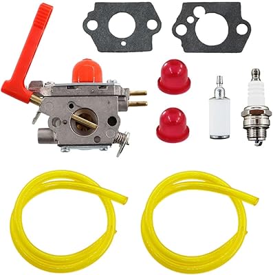 TOPREPAIR Carburetor for 705539 Homelite Poulan Pro PP28CD PP28LD PP28PDT PP28RJ String Trimmers C1U-W50A 585345913 Carb
