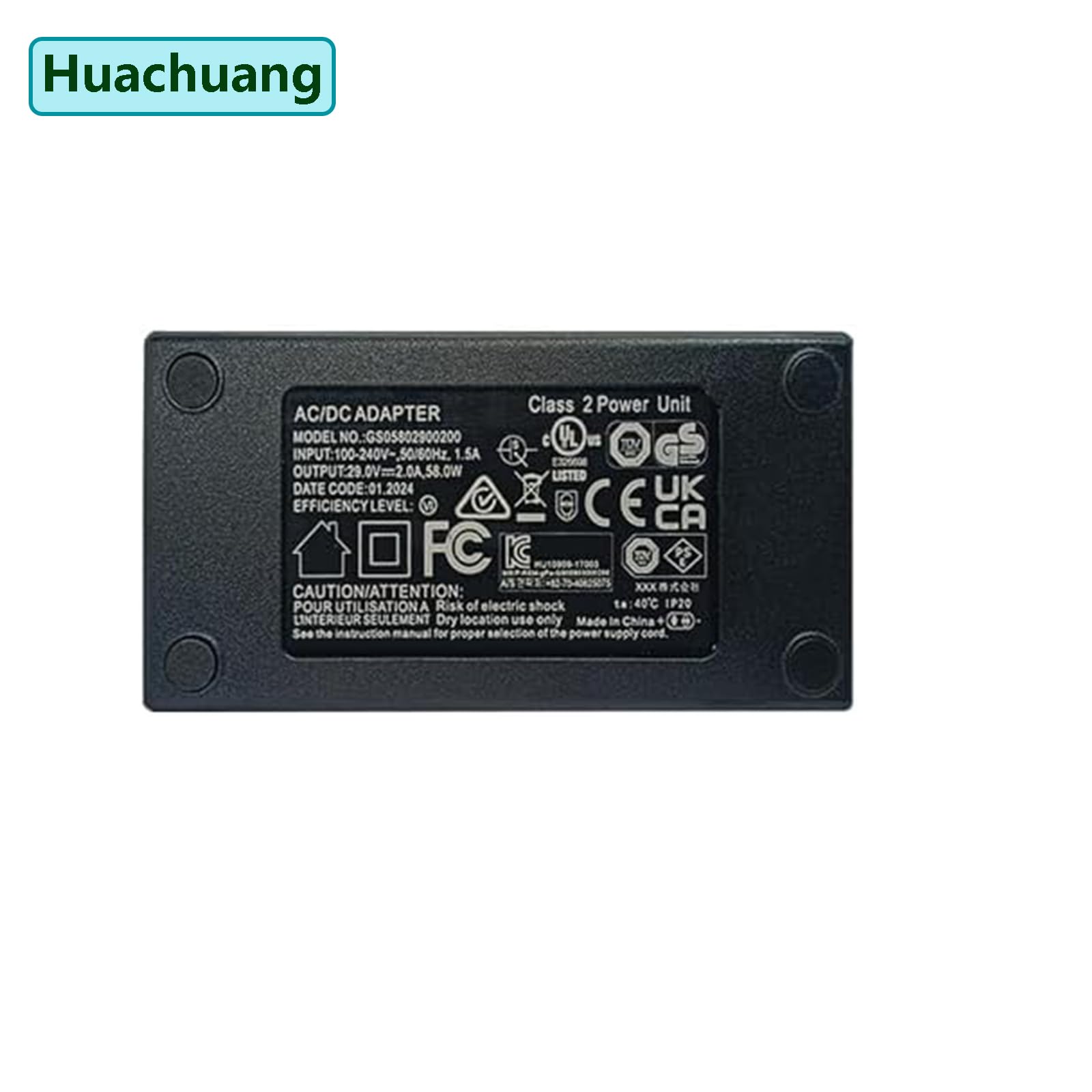 Okin Limoss Berkline Med Batterie 2500 mAh avec chargeur/adaptateur/batterie