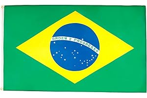 AZ FLAG Brazilian Flag 5x8 ft