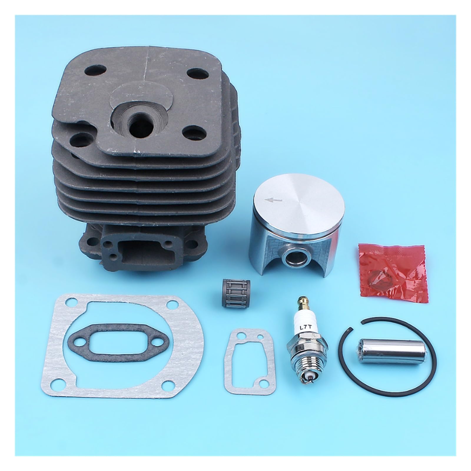 50mm Cylinder Piston Kit for Husqvarna 268 268K 268XP Chainsaw W/Gaskets Spark Plug Needle Bearing for Nikasil Plated Parts