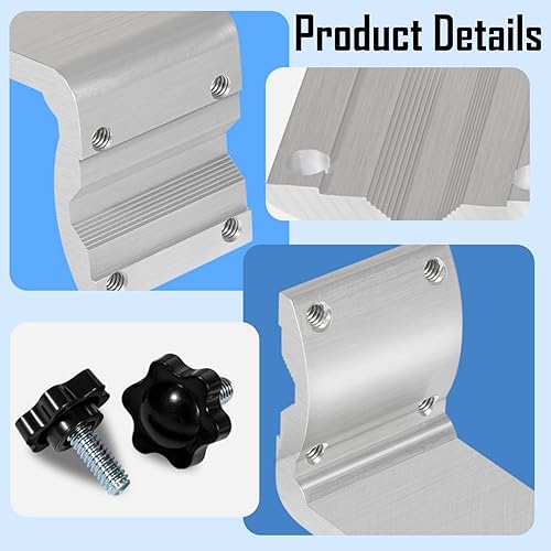 Miniatura 6 de 58182 Stow N' Go Soporte de montaje en riel para parrilla, compatible con cualquier parrilla Kuma y RV Boat Camping InteriorFuera de borda 78" a