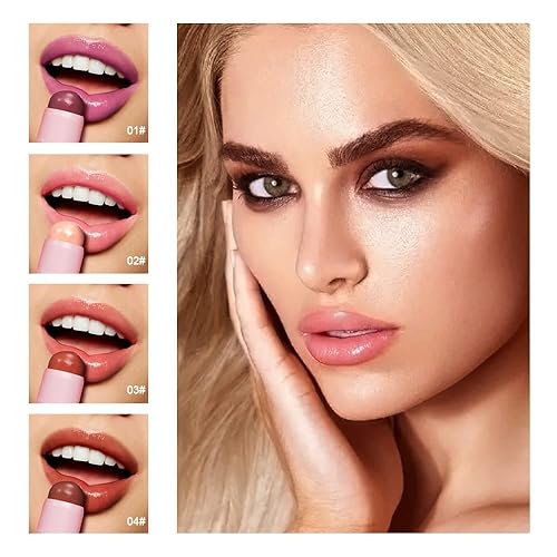 Miniatura 6 de Bálsamo labial al instante, tratamiento para restaurar, hidratar y rellenar labios secos y agrietados, aspecto completo e irresistible (color  1