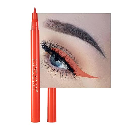 Miniatura 1 de Delineador de ojos líquido mate, color arco iris, delineador de ojos neón, pigmentado, impermeable, a prueba de manchas, de larga duración,