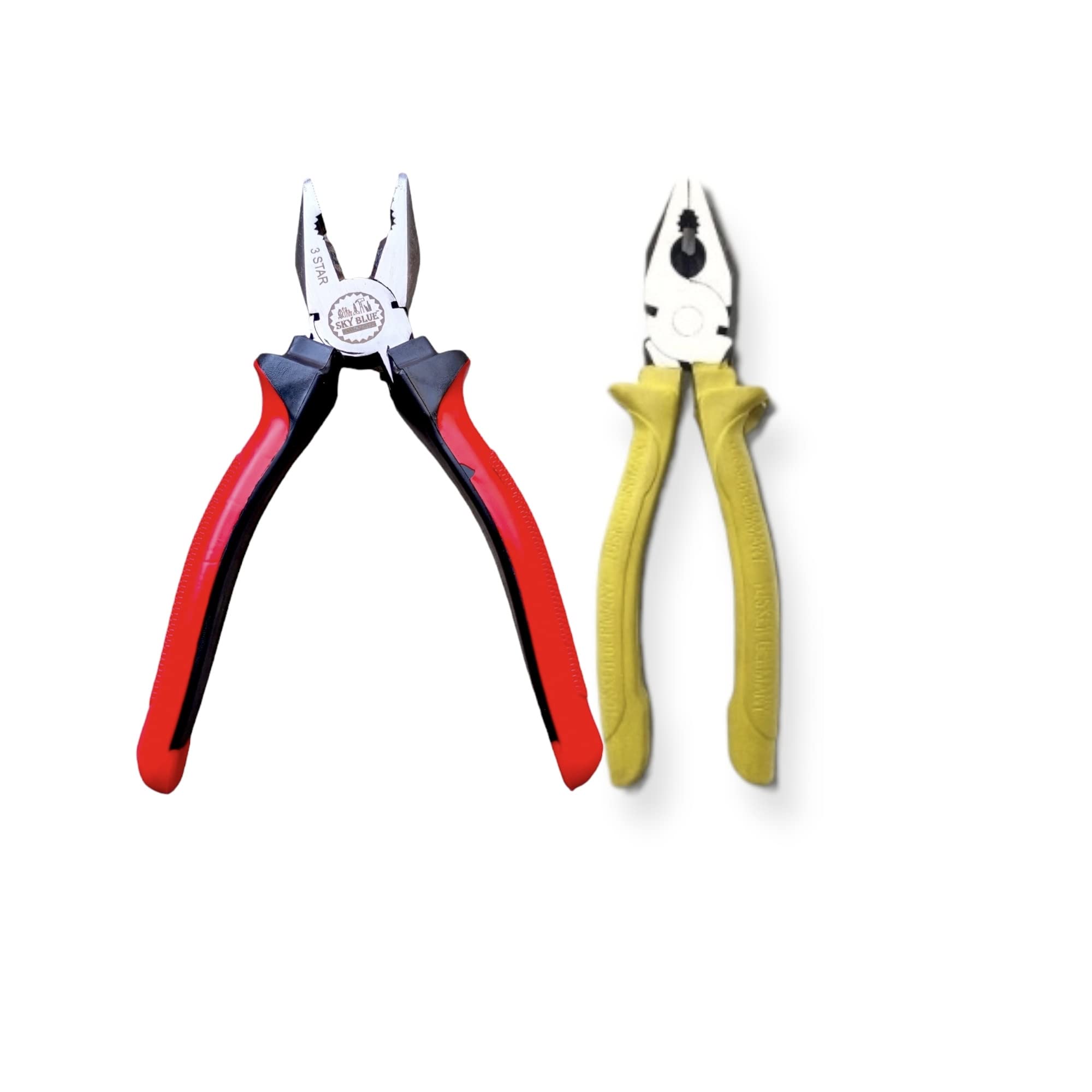 Sky Blue Combination Hand Tool's Multipurpose Professional Home & Office Used Tool's Kit (2 Piece) SBE526