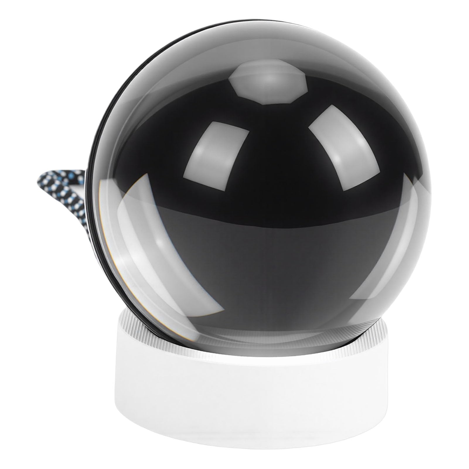 Veilleuse Boule de, 2,76 Pouces, Veilleuse Boule de 3D Galaxie 3D, Lampe de Galaxie avec 4 Go de Mémoire, Vidéos Téléchargeables, Photos Musicales pour Adolescents, Garçons et Filles