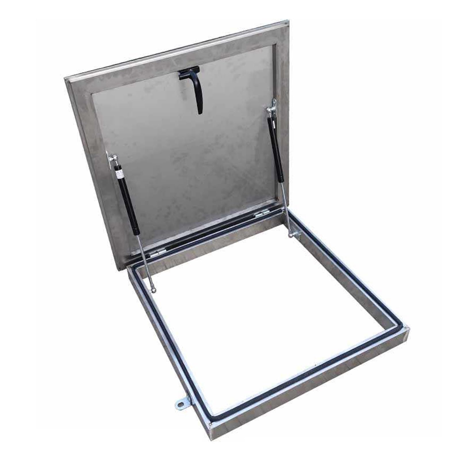 Roof Access Hatch, Residential Skylight with Seal Strip, Handle and Bolts, Ideal for Attic and Basement Roof Exits(90x90cm)