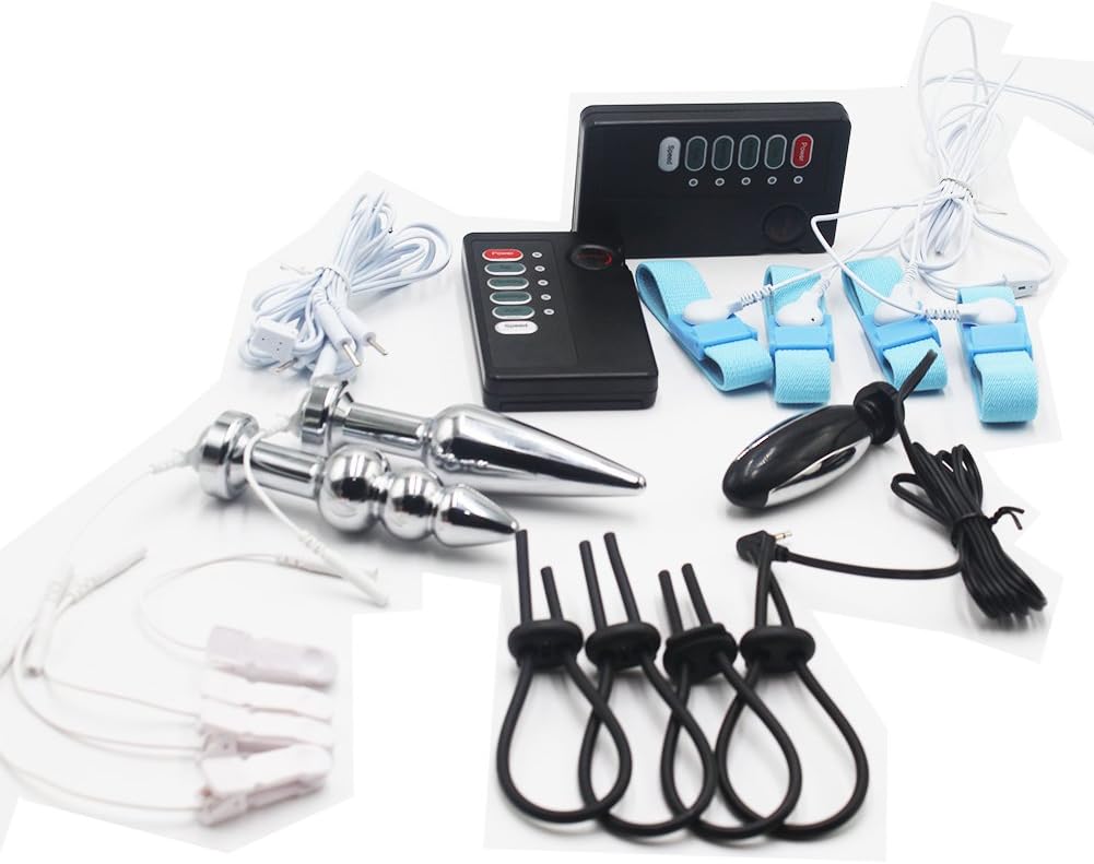 TCFAFA E Stim Double Devices Electro Electric Set Products for Couple