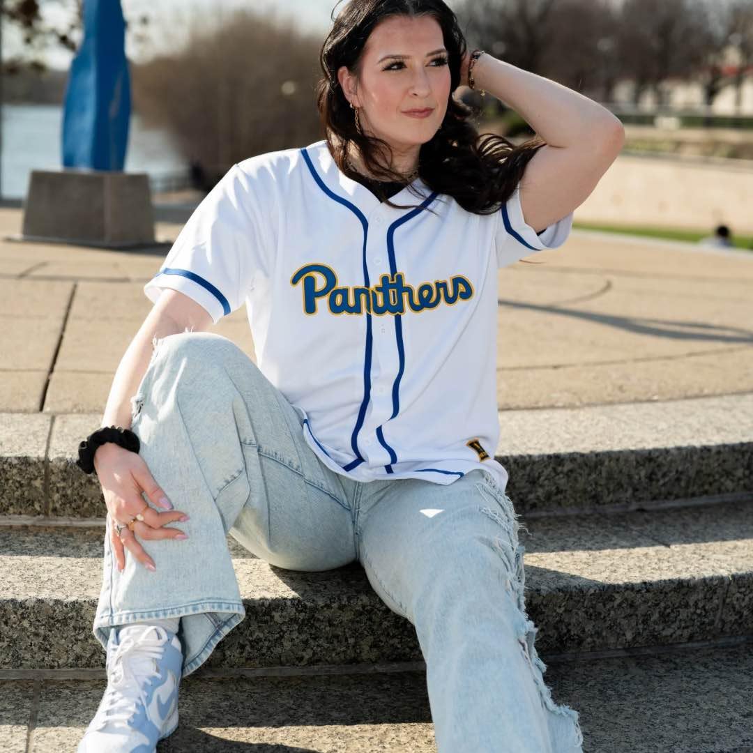 Genuine Collective Men's Standard Pittsburgh Panthers Baseball, White