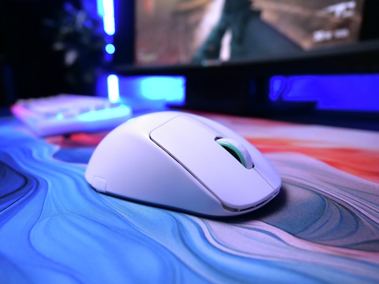 CHERRY XTRFY M64 Wireless | Ultra Light Ergonomic Gaming Mouse (M64, White)
