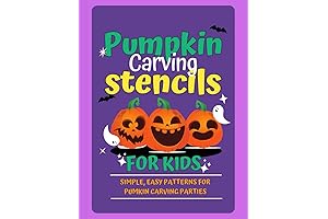 Pumpkin Carving Stencils for Kids: Easy Templates for Making Halloween Pumpkins