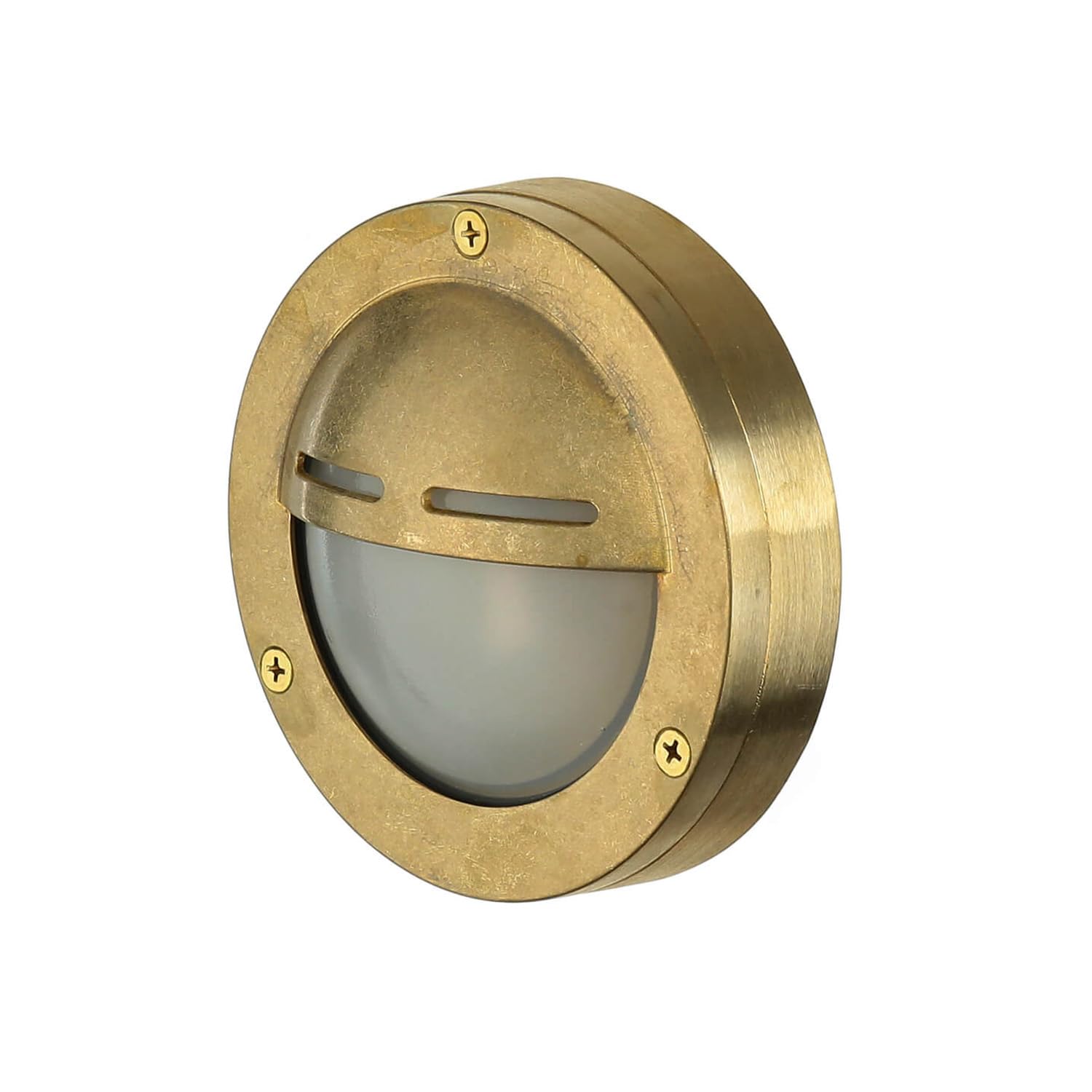 Lampada da parete per esterno AGIA in vero ottone e vetro IP64 resistente alle intemperie G9 variabile cortile giardino casa lampada da parete lampada da parete lampada da nave marittima